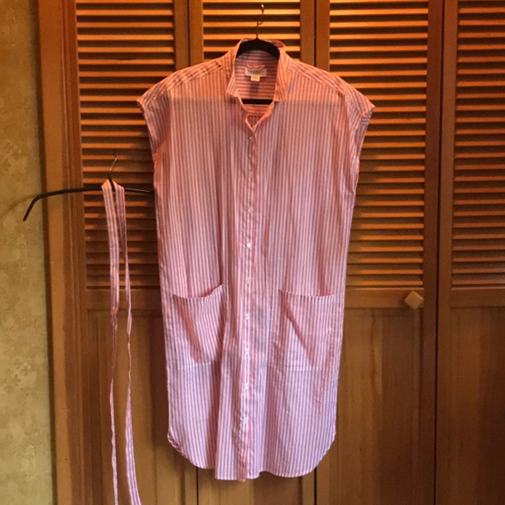 Velvet by Graham & Spencer Stripe Cotton Dress